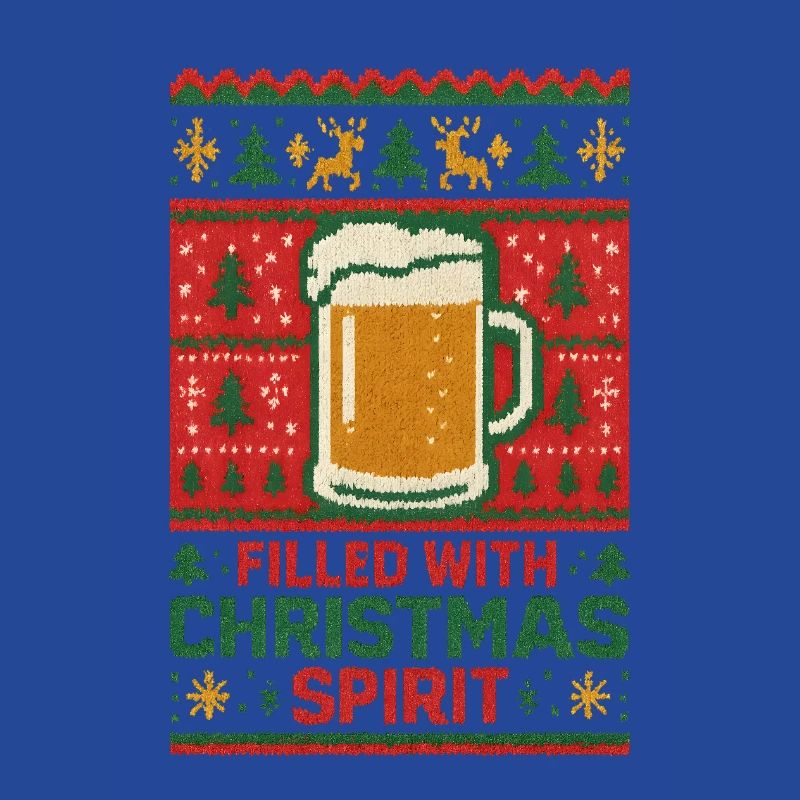 Bierkrug Weihnachtspullover