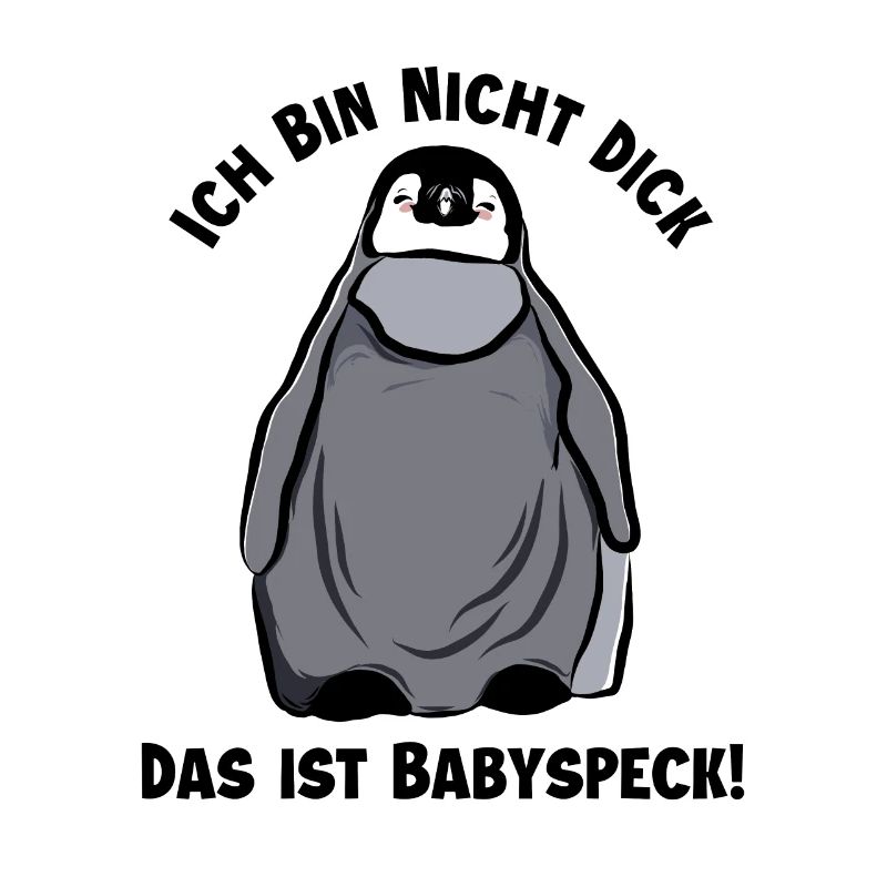Ich bin nicht Dick Babyspeck Seevogel