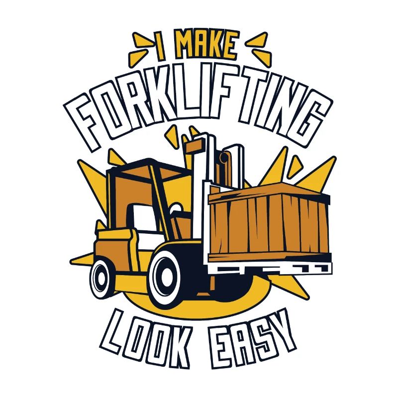 I Make Forklifting Look Easy Gabelstaplerfahrer