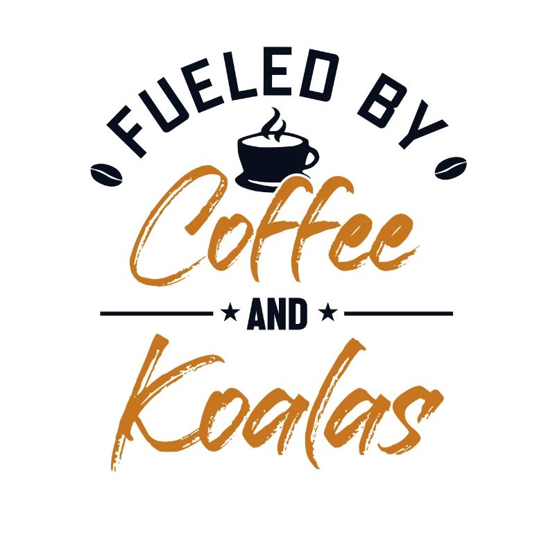 Alimenté par le café et les koalas Koalabear Eucalyptus
