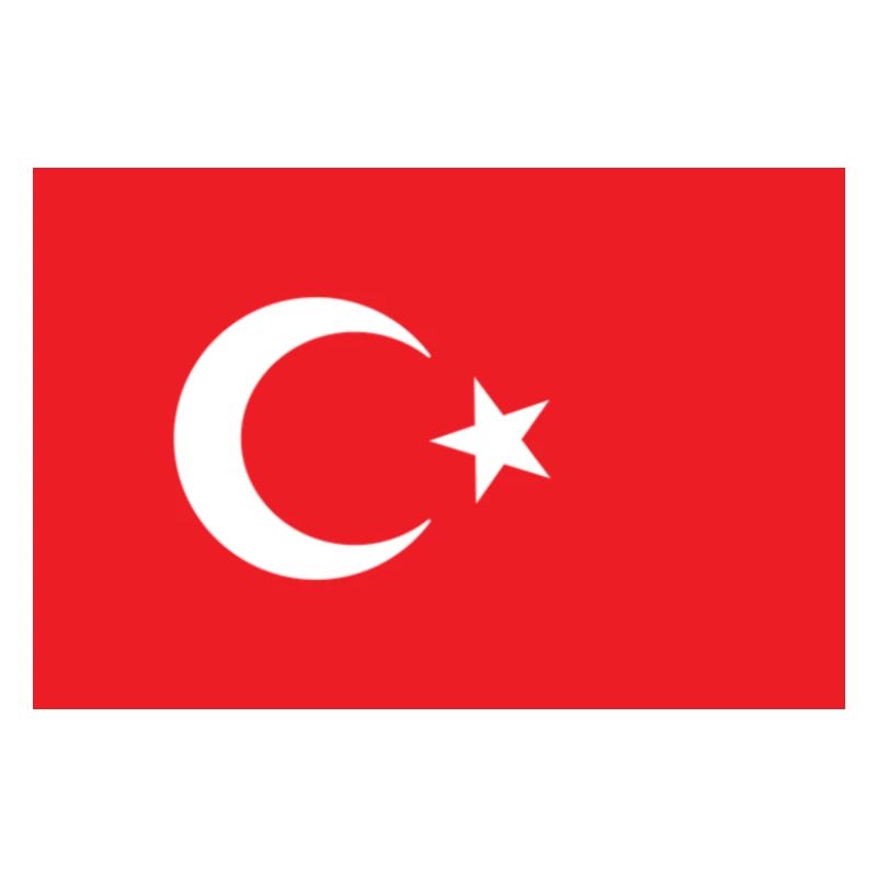 Turquie, drapeau