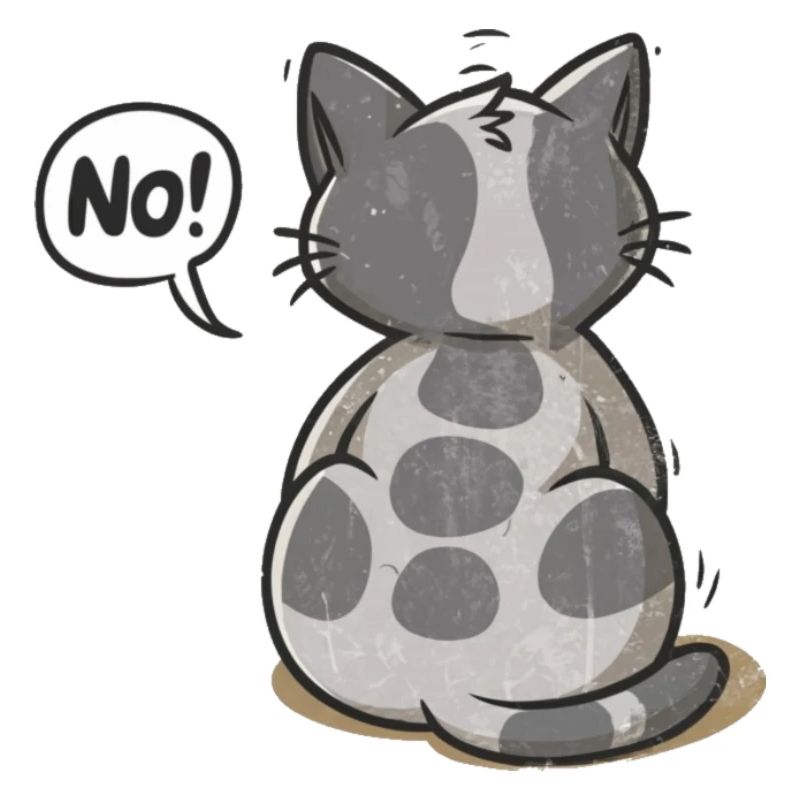 Non! Chat