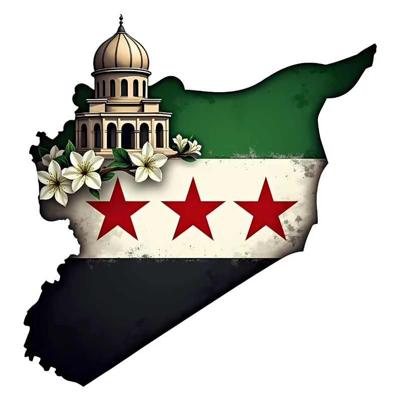 drapeau de la Syrie - Drapeau de la Syrie libre