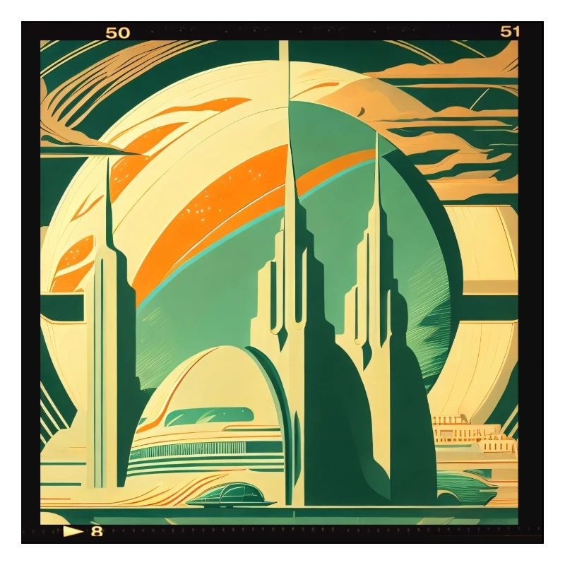 Space retrofuturism