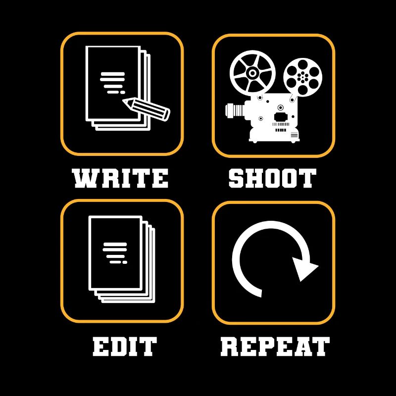 Write Shoot Edit Repeat Filmmaker Director