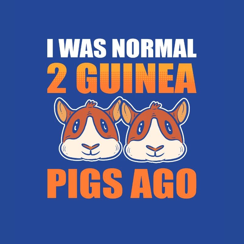 J’étais normal il y a 2 cochons d’Inde Hamster cochon d’Inde