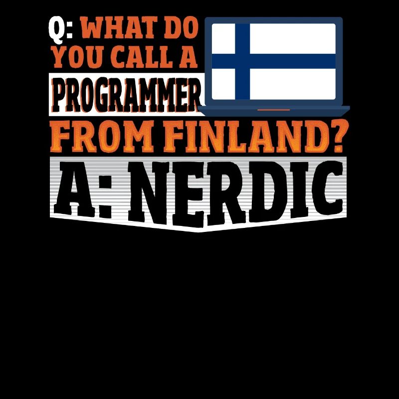 Comment appelle-t-on un programmeur finlandais? Nerd