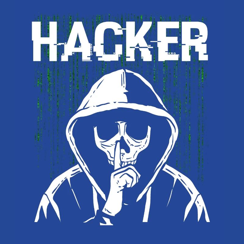 Hacker Skull Hacking Programmation Dark Net
