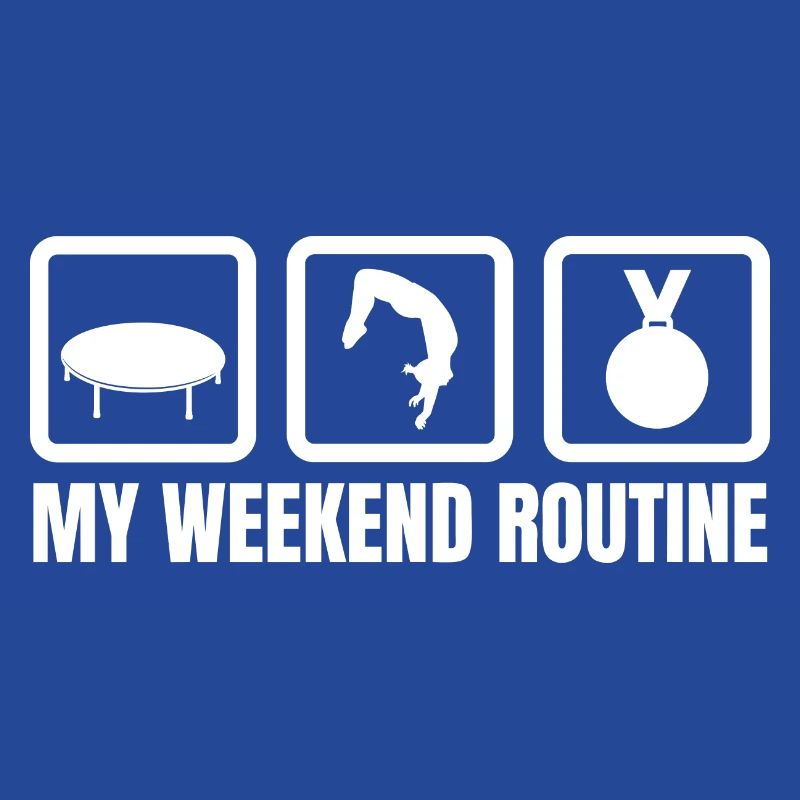 Trampoline Weekend Routine