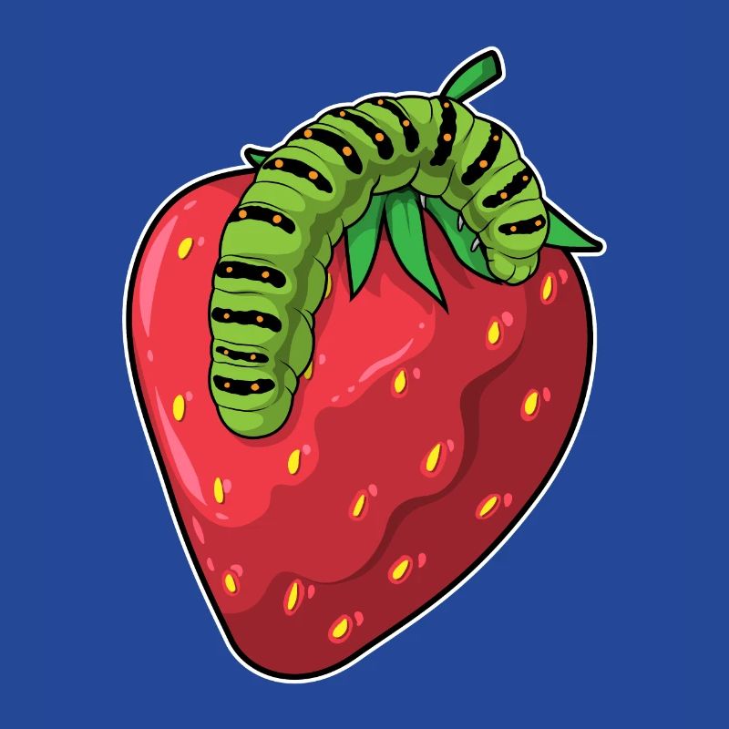 Fraise chenille