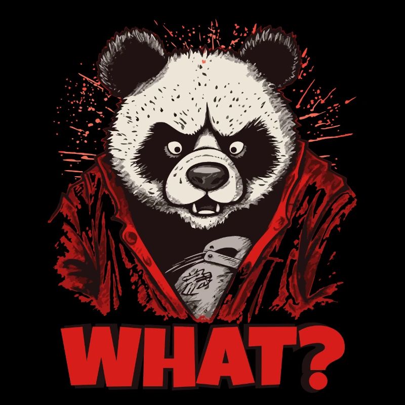 Panda en colère