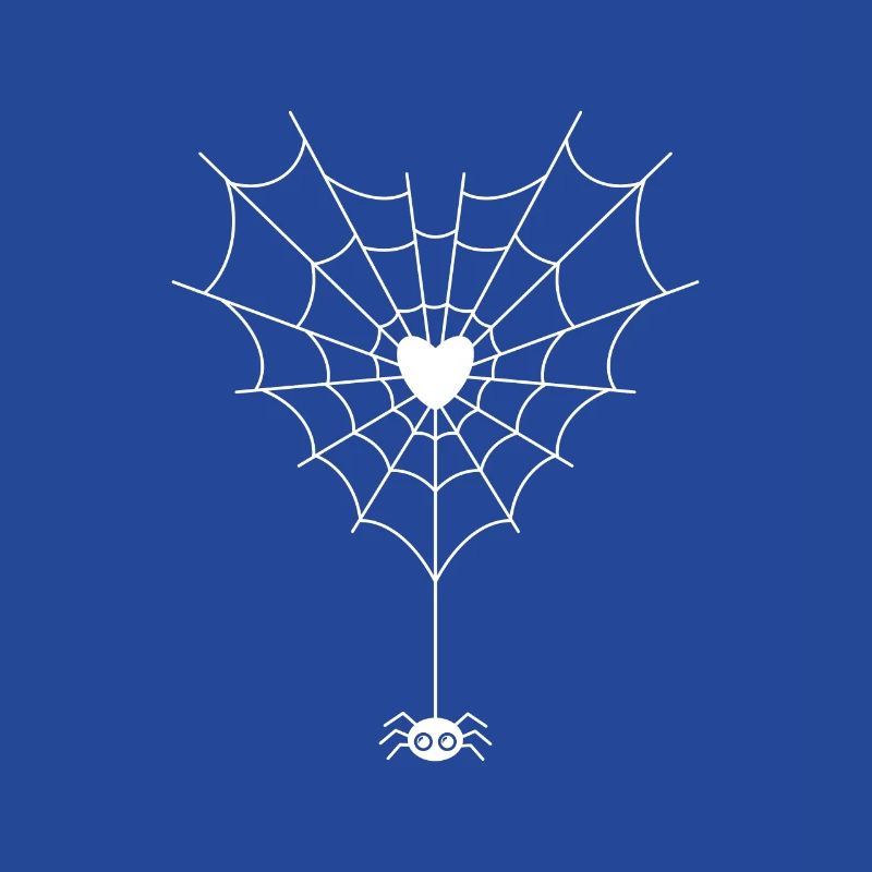 Spider in spider web