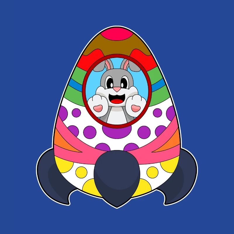 Rabbit Easter Rocket