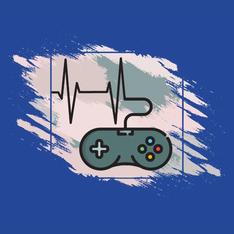 Herzschlag Gaming Controller Retro