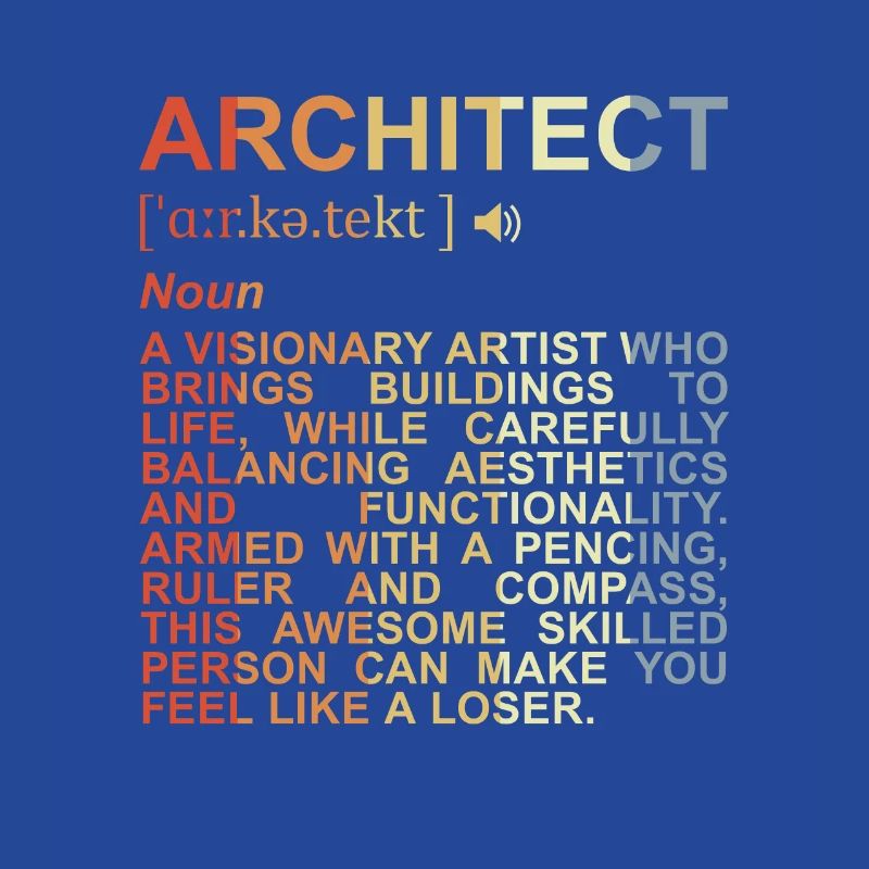 Architecte Explication des termes