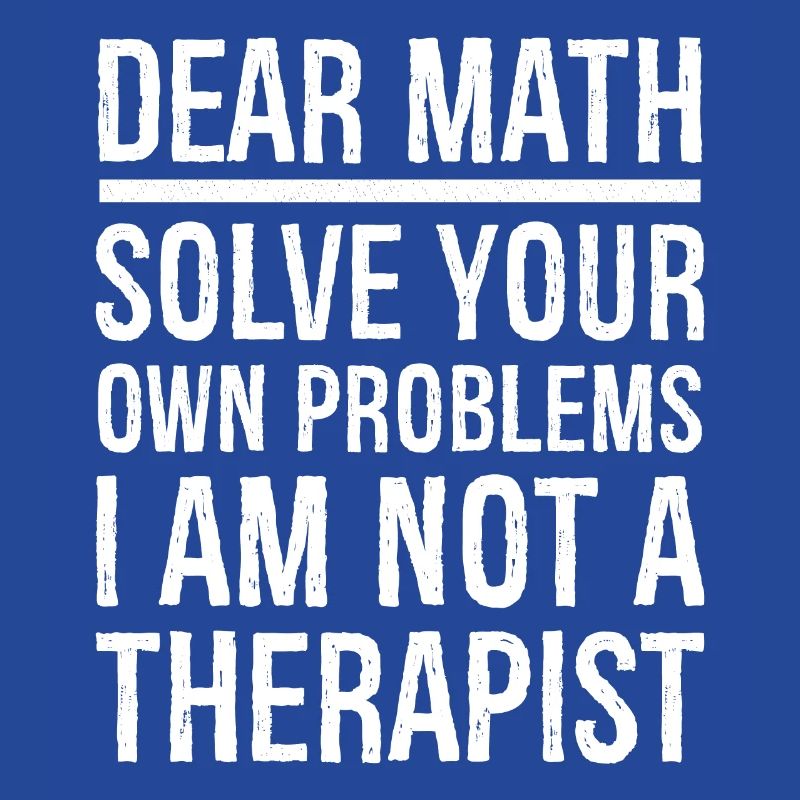 dear math funny shirt