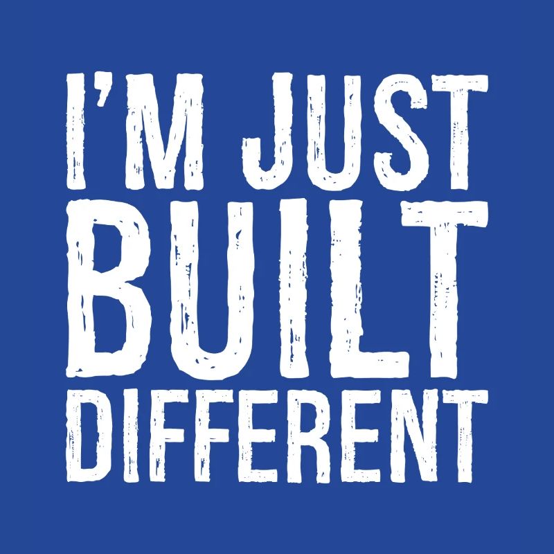 Je suis juste construit différemment