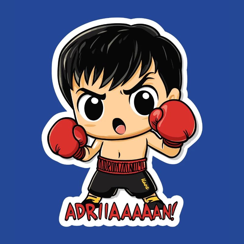 Chibi Boxer – Kampfgeist mit Kultzitat