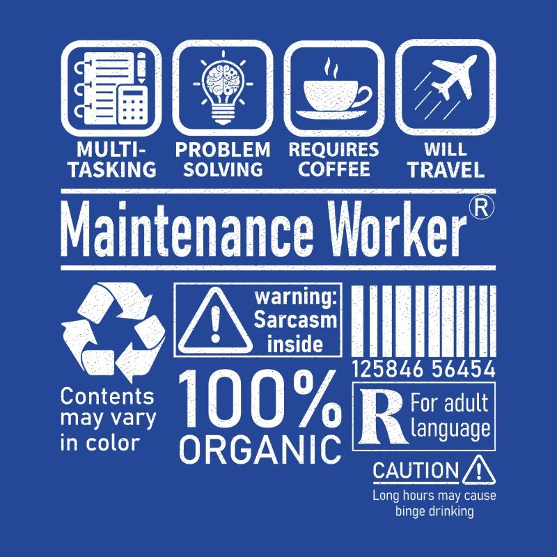 Maintenance Worker multi tasking problem solving