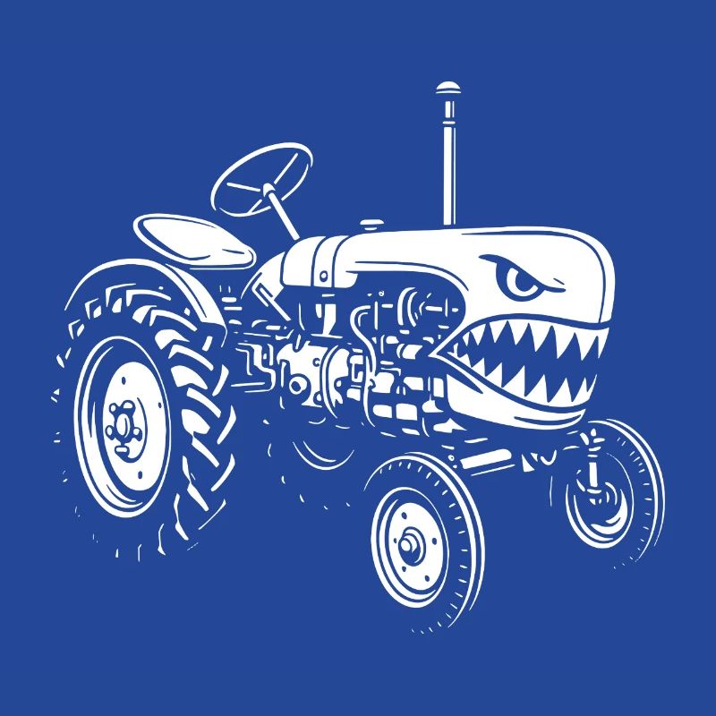 Shark Tractor Attack