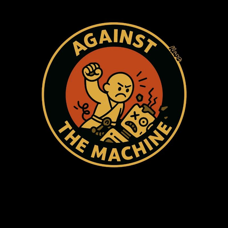Moine contre la machine