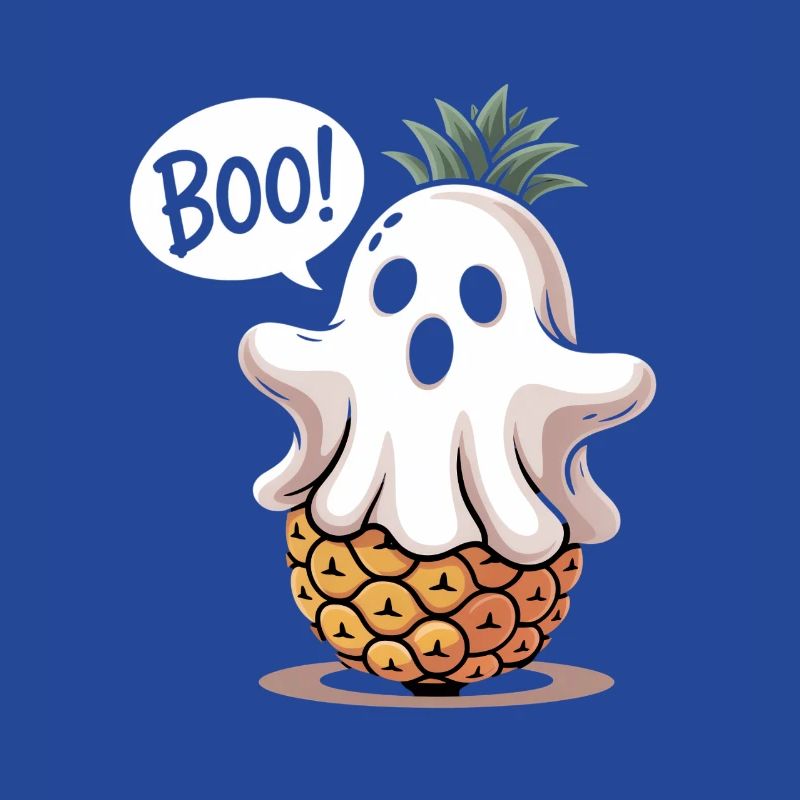Pineapple Ghost Halloween