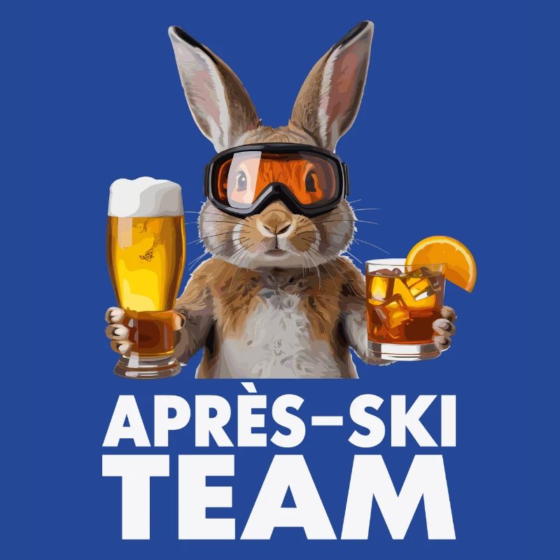 Équipe de lapins après-ski