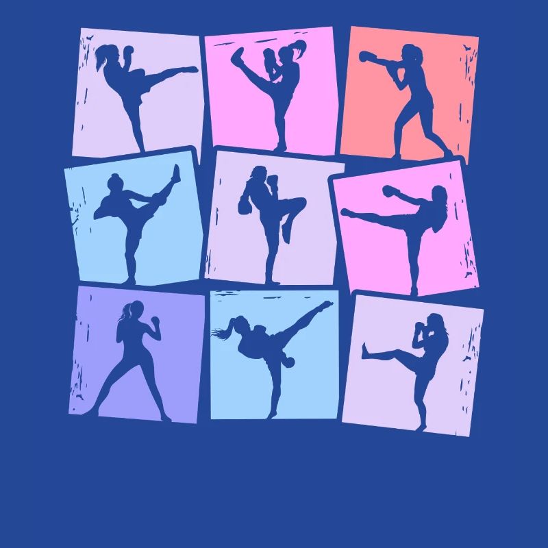 Kickboxen Kickboxer Muay Thai Damen Mädchen