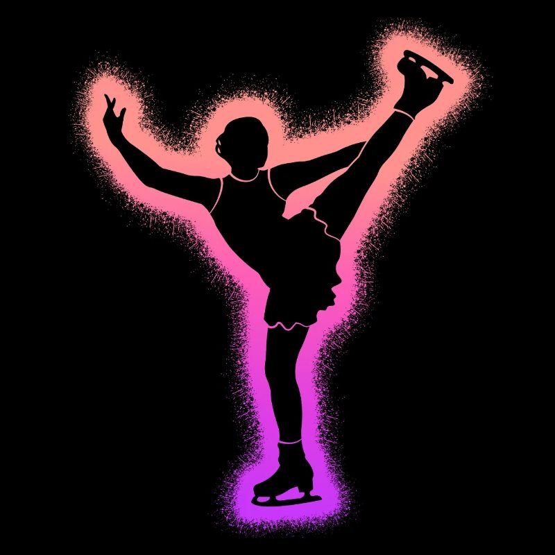 Eiskunstläuferin Eislaufen Mädchen Eiskunstlauf