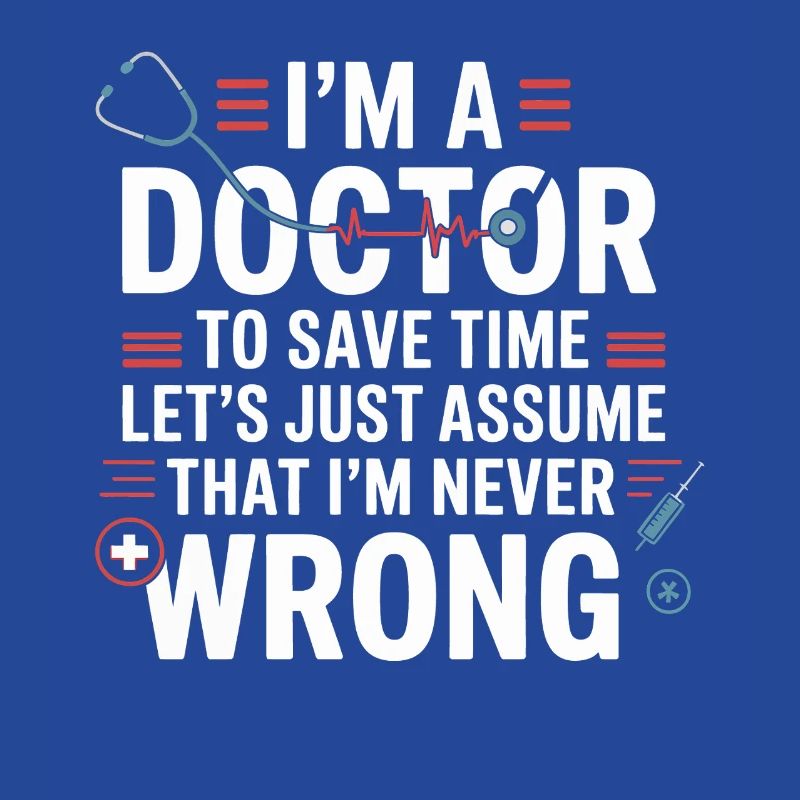 I'm a doctor – save time, never wrong