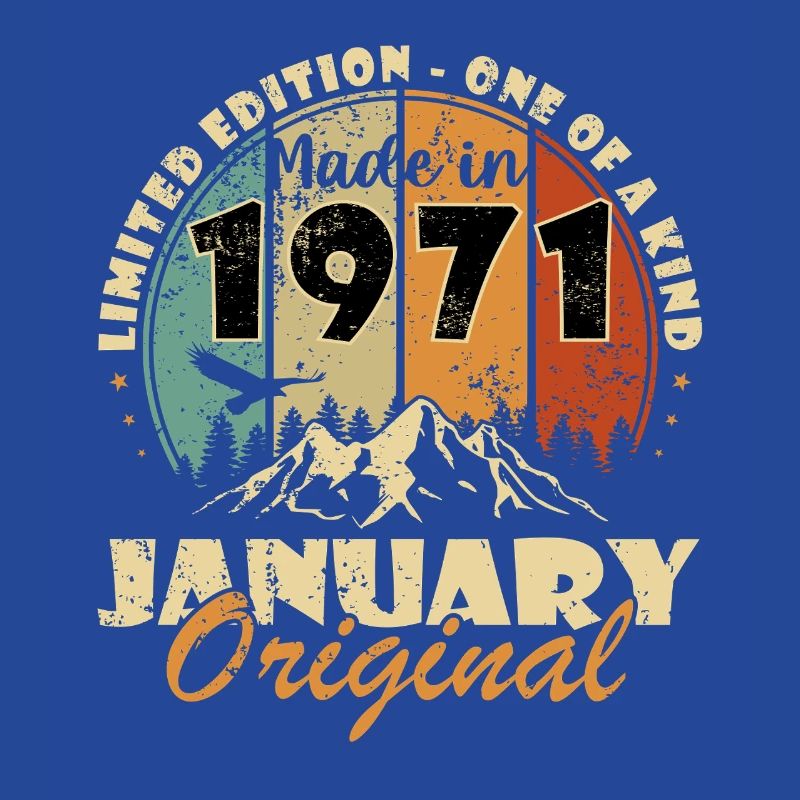 Janvier Original 1971 Édition limitée