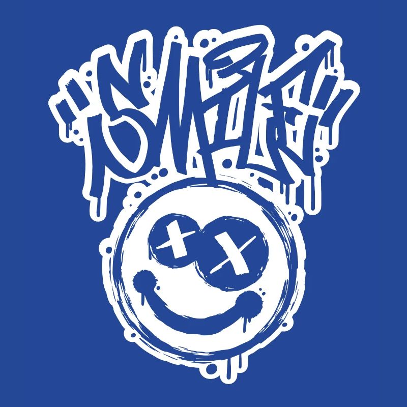 Smile Face Graphitti Letters