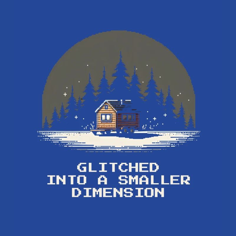 Dimension plus petite buggée | Micro-maison