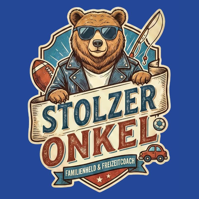 Stolzer Onkel Bär – Freizeitheld
