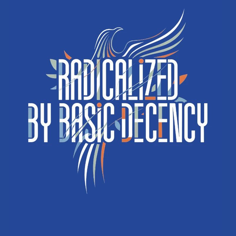 Radicalized by Basic Decency Shirt for Activists