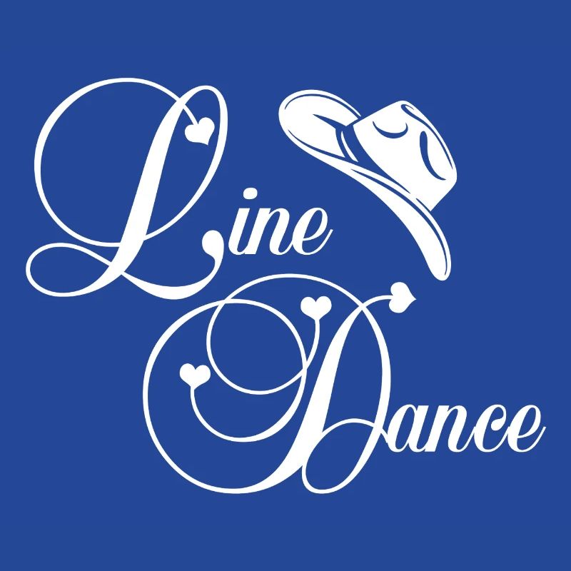 Line Dance Script Logo