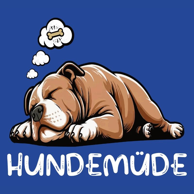 Hundemüde American Bully Bully Pit Bullybesitzer