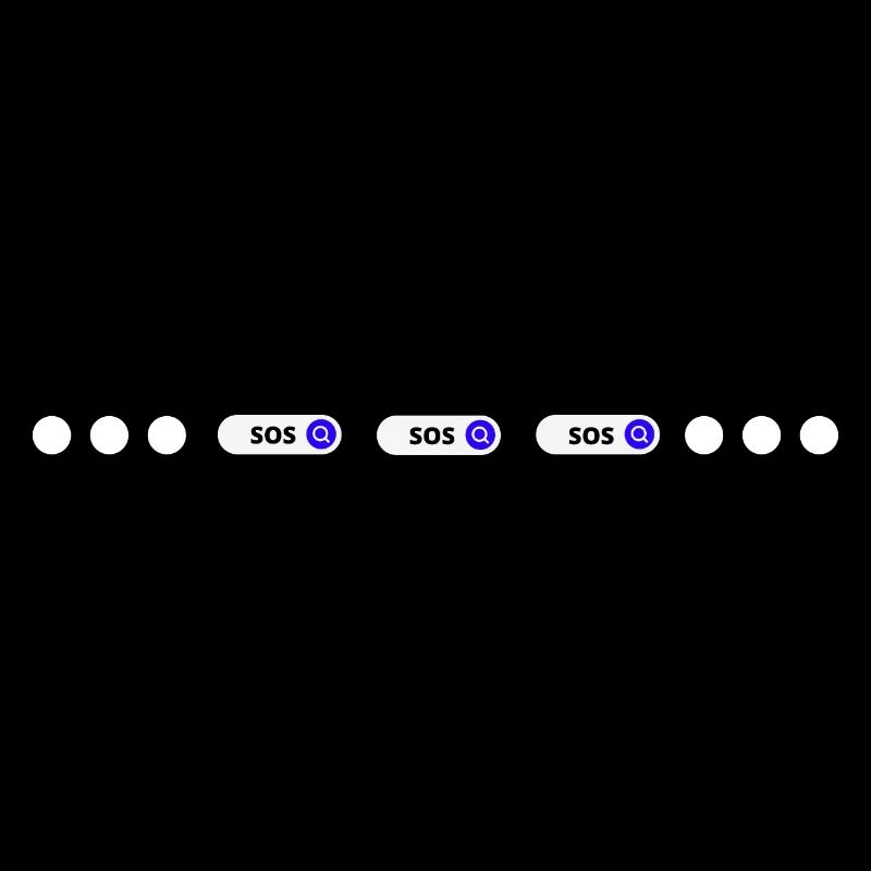 SOS, alphabet morse, aide, aide