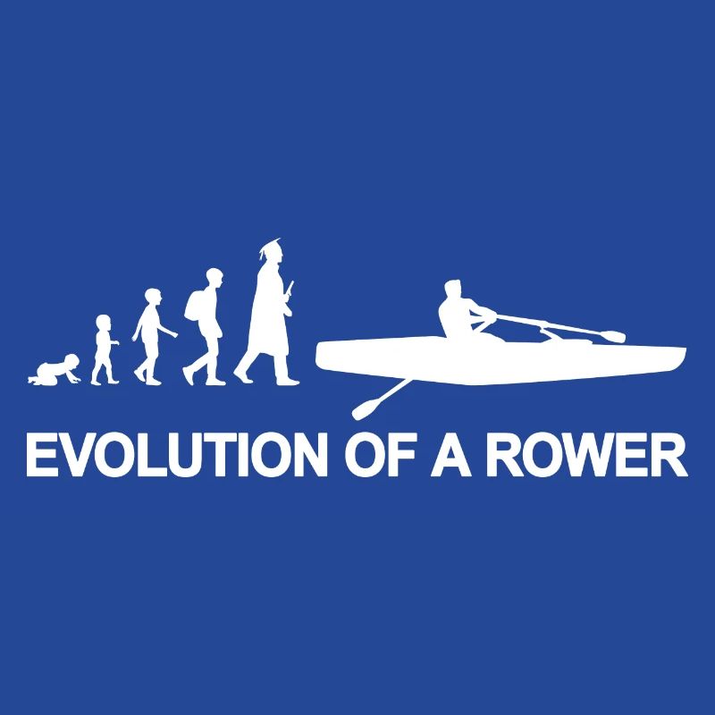 Kind zum Ruderer Evolution