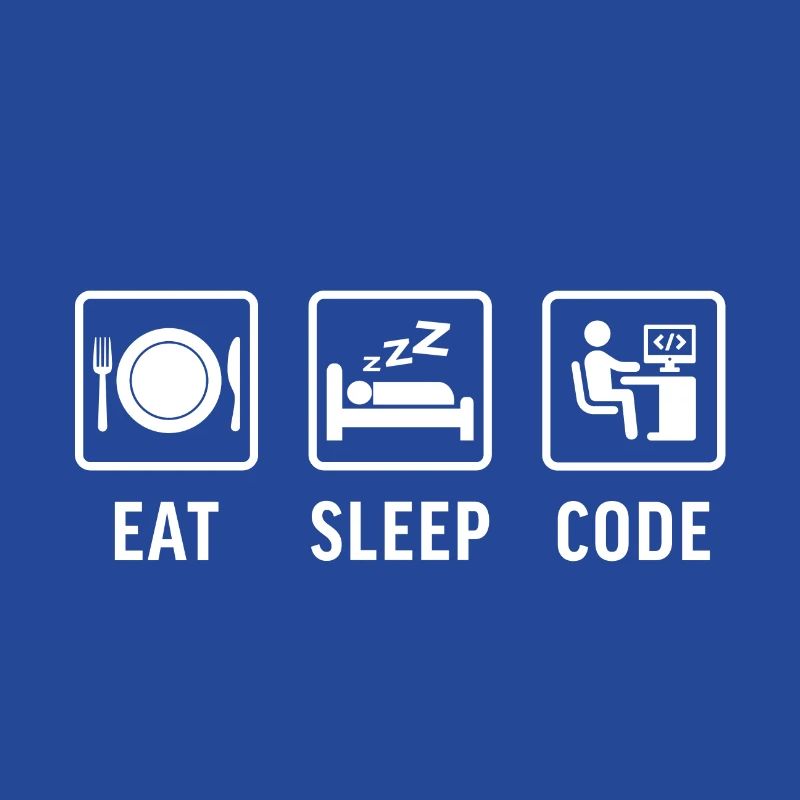 Eat sleep Code t-shirt programming