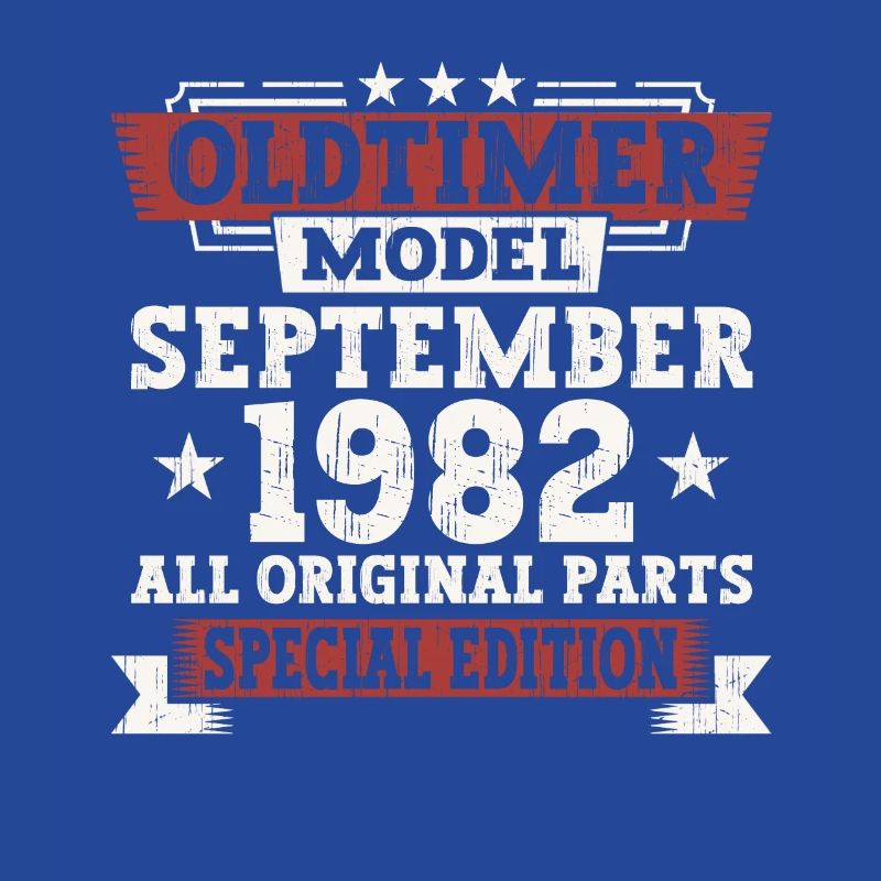 Oldtimer September 1982 40. Geburtstag Geschenk
