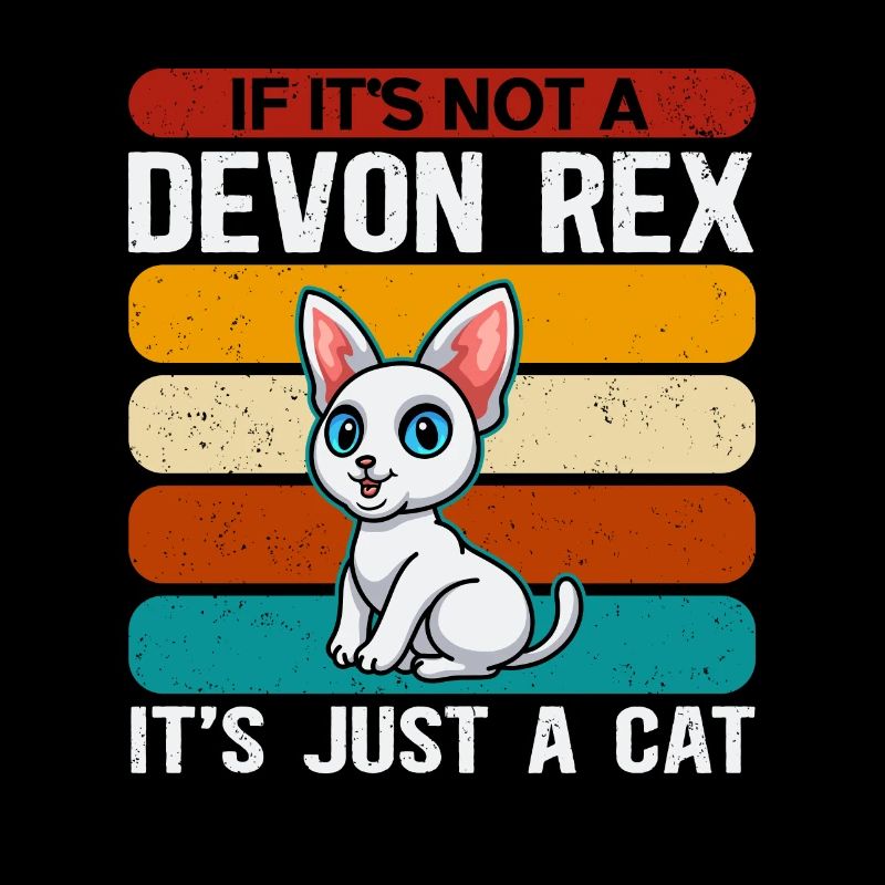 Devon Rex Cat Propriétaire Cat Cadeau