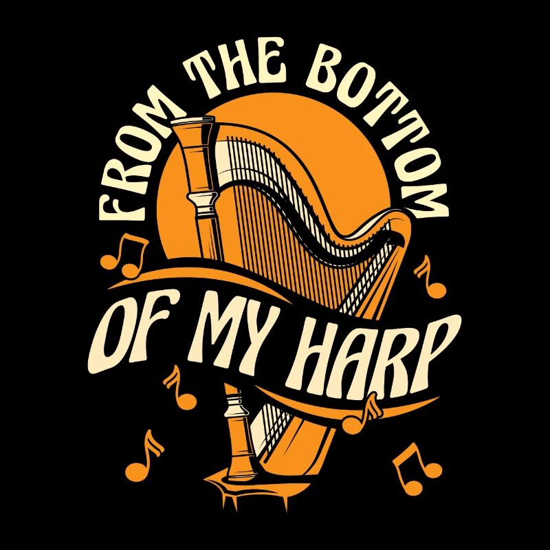 Du bas de ma harpe Harpe Harpe musicale Harpe