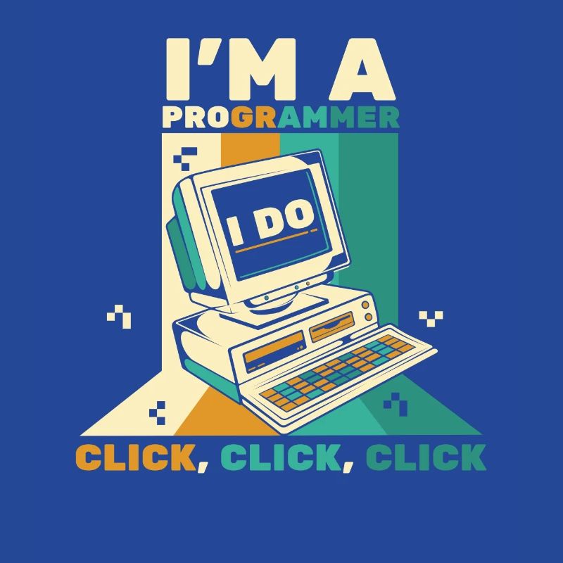 I'm A Programmer Click Softwareingenieur Coder
