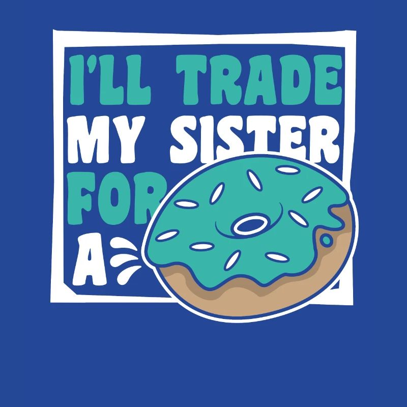 Ich tausche meine Schwester gegen einen Donut-Donut-Maker ein