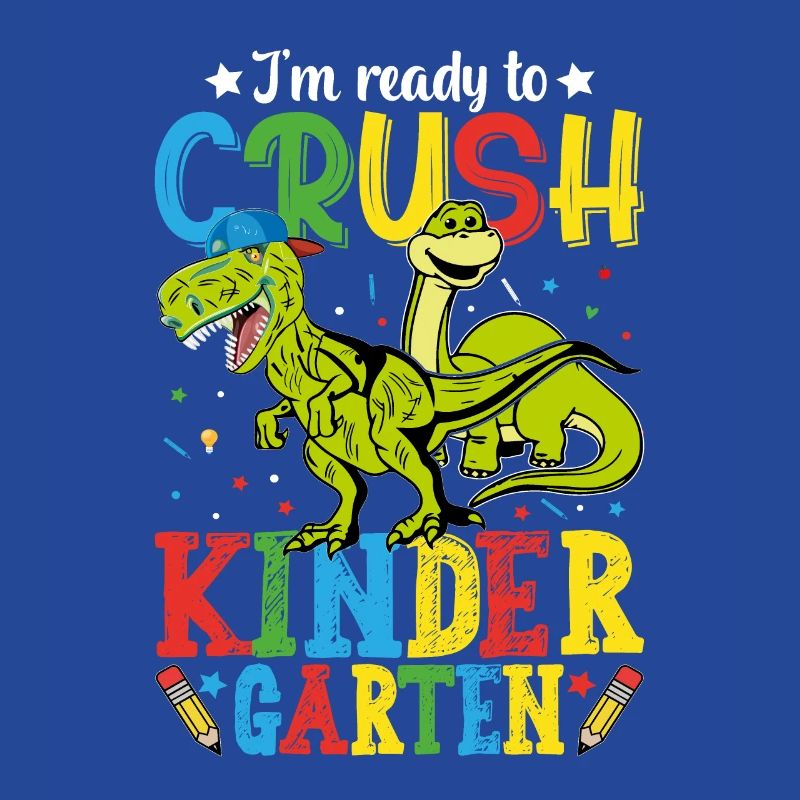 Ich bin bereit, den Kindergarten zu zerquetschen