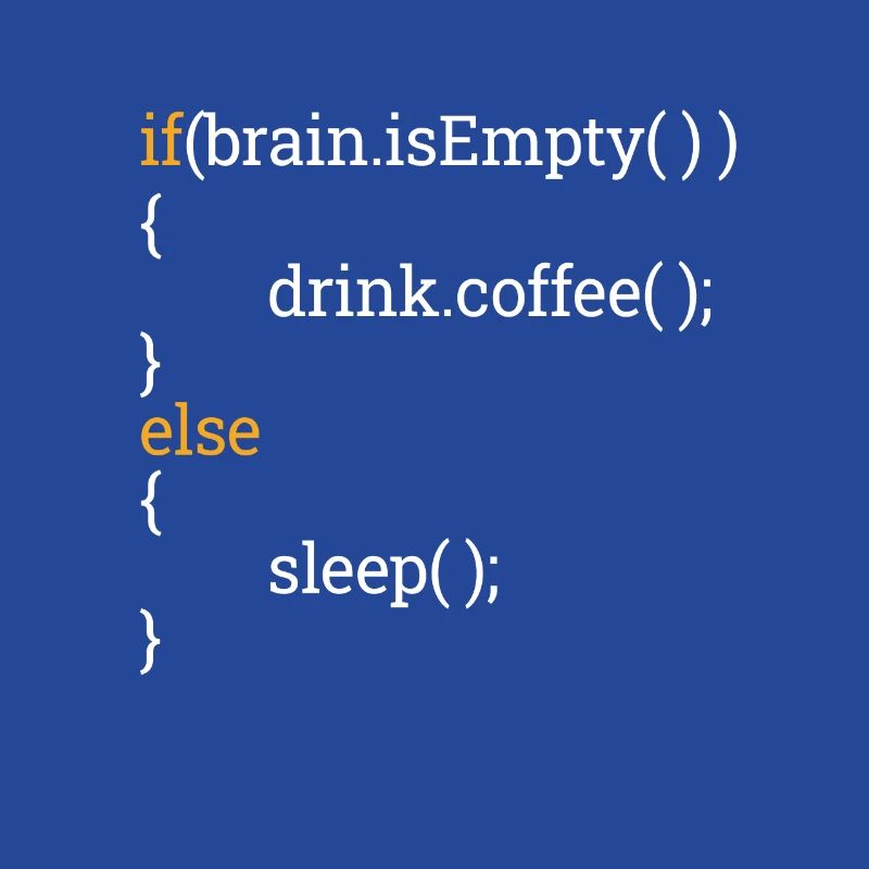 Programmierer Informatik Student Müde Kaffee C++