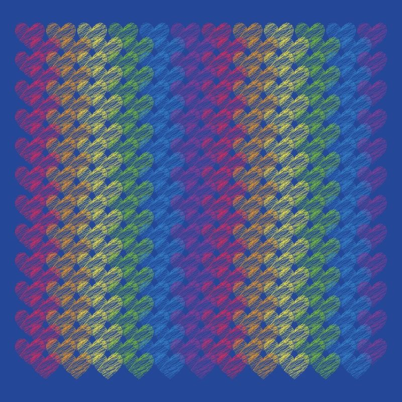 Pride Herzen Regenbogenfahne Regenbogen