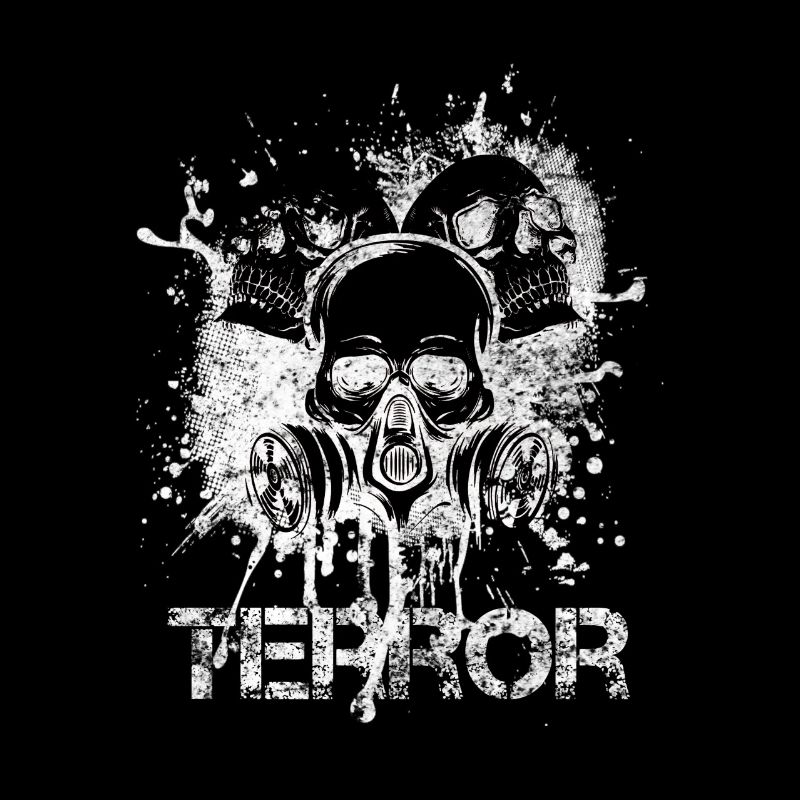 Terror Uptempo Speedcore Skull Geschenk