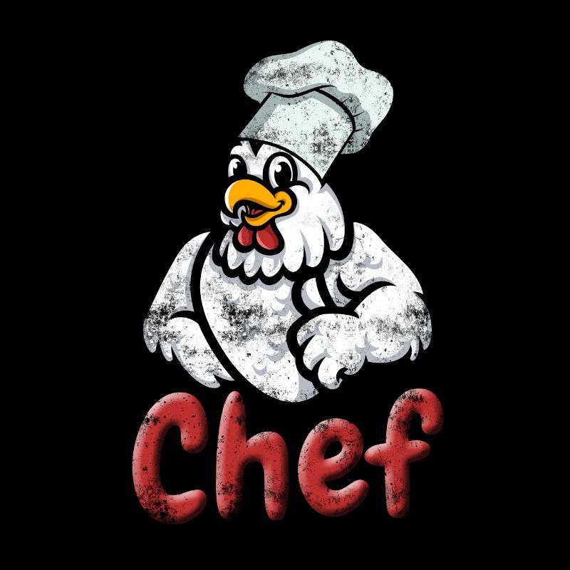 Chef poulet cuisson cuisine cuisson cadeau